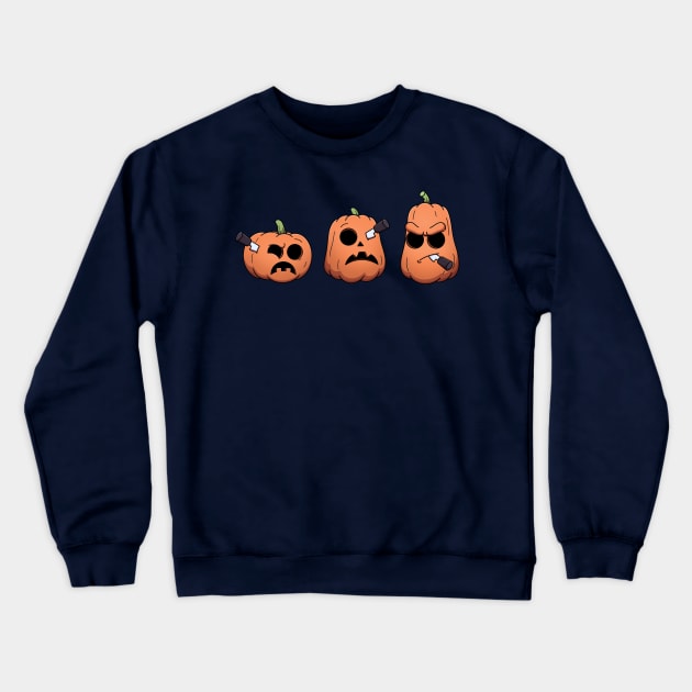 Hear No Evil See No Evil Speak No Evil Crewneck Sweatshirt by TheMaskedTooner